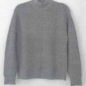 PHILOSOPHY grey knit sweater